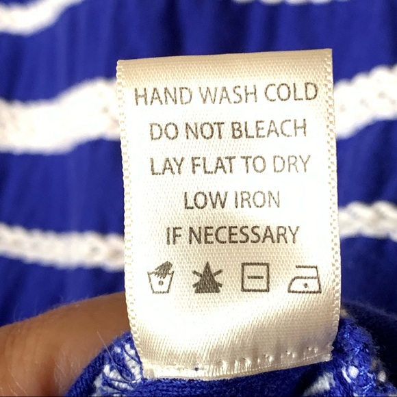 MAX STUDIO Braided Stripe Cotton Sheath Dress—XL - Picture 10 of 11